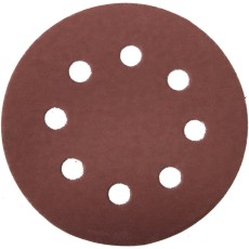 Круг шлифовальный ЗУБР ″Мастер″ универсальный, из абразивной бумаги на велкро основе, 8 отверстий, Р600, 125мм, 5шт