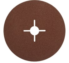 Круг шлифовальный ЗУБР ″ПРОФИ″ фибровый, для УШМ, P100, 125х22мм, 5 листов
