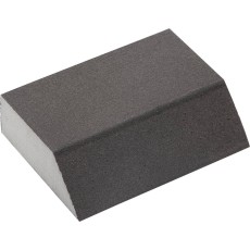 ЗУБР Р320, 100 х 68 х 42 х 26 мм, водостойкая, четырехсторонняя угловая шлифовальная губка (35613-320)