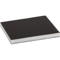 ЗУБР Р120, 123 х 98 х 12 мм, водостойкая, двухсторонняя шлифовальная губка (35614-120)