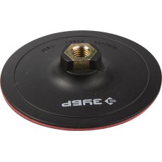 ЗУБР М14, d 125 мм, пластиковая, опорная тарелка на липучке для УШМ под АГШК, Профессионал (3578-125)