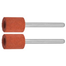 ЗУБР 2 шт, 9.5 x 12.7 х 3.2 мм, L 45 мм, P 120,набор абразивных шлифовальных втулок (35911)