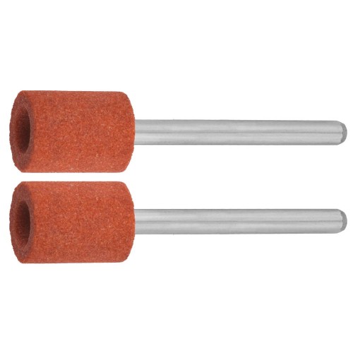ЗУБР 2 шт, 9.5 x 12.7 х 3.2 мм, L 45 мм, P 120,набор абразивных шлифовальных втулок (35911)