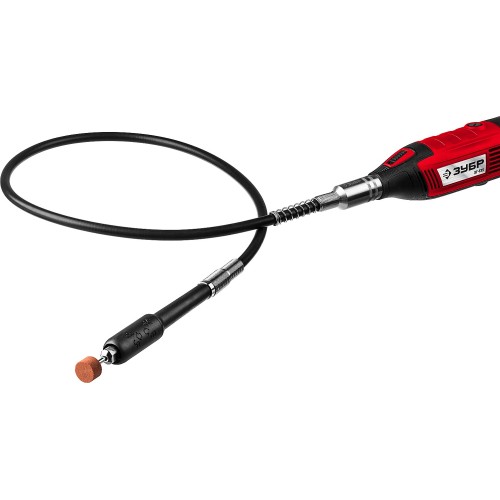 ЗУБР длина - 1 м, цанга 1.6 - 3.2 мм, гибкий вал с цанговым патроном (35944)