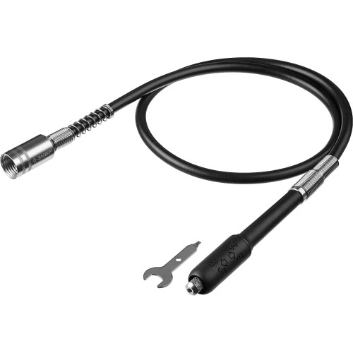 ЗУБР длина - 1 м, цанга 1.6 - 3.2 мм, гибкий вал с цанговым патроном (35944)