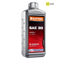 KRAFTOOL SAE 30, 1 л, минеральное масло для 4-тактных двигателей (41515-1)