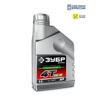 ЗУБР 4Т-30, 0.6 л, минеральное масло для 4-тактных двигателей, EXTRA (70617-06)