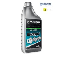 ЗУБР 1 л, цепное минеральное масло для бензо и электропил, EXTRA (70622-1)