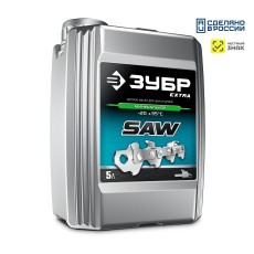 ЗУБР 5 л, цепное минеральное масло для бензо и электропил, EXTRA (70622-5)