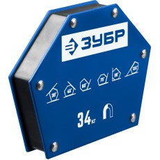 ЗУБР УМ-6, 34 кг, угольник магнитный для сварочных работ, Профессионал (40055-34)