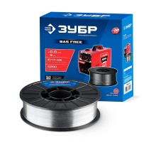 ЗУБР П-СП, d 0.8 мм, 5 кг, порошковая сварочная проволока (с флюсом), тип E71T-GS, Профессионал (40080-0.8-5)