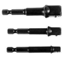 KRAFTOOL 3 шт, набор адаптеров для торцовых головок (26775-H3)