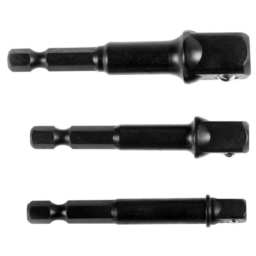 KRAFTOOL 3 шт, набор адаптеров для торцовых головок (26775-H3)
