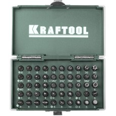 KRAFTOOL X-Drive, 50 шт, набор кованых торсионных бит (26065-H50)