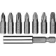 ЗУБР MX-8, 8 шт, набор бит с адаптером (26089-H8)