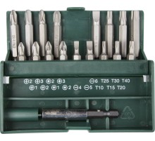 KRAFTOOL 18 шт, с магнитным адаптером, набор бит (26131-H18)