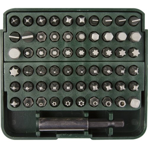 KRAFTOOL Grand-61, 61 шт, с адаптером, набор бит (26140-H61)