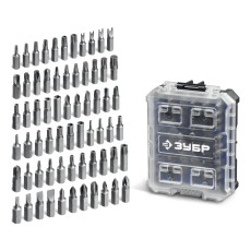ЗУБР Спец 66 предм., система стыковки Z-БОКС, набор специальных бит, Профессионал (26394-H66)