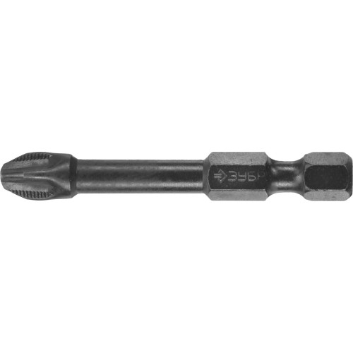 ЗУБР PH3, 10 шт, 50 мм, ударные биты, Профессионал (26021-3-50-S10)