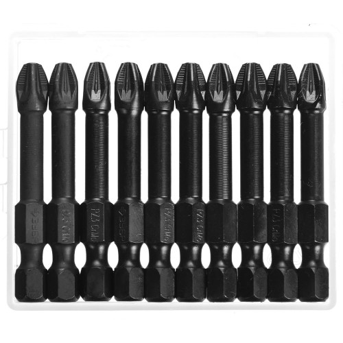 ЗУБР PZ3, 10 шт, 50 мм, ударные биты, Профессионал (26023-3-50-S10)