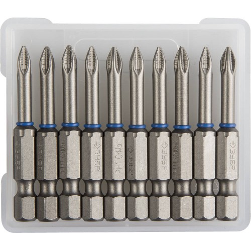 ЗУБР PH1, 50 мм, 10 шт, торсионные биты (26011-1-50-10)