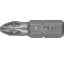 ЗУБР 2 шт, PZ2, 25 мм, кованые биты (26003-2-25-2)