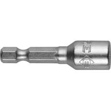 ЗУБР 2 шт, 7 х 45 мм, магнитные биты с торцовой головкой (26392-07-02)