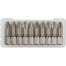 KRAFTOOL X-Drive PH2, 25 мм, 10 шт, торсионные биты (26121-2-25-10)