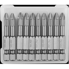 KRAFTOOL X-Drive PH2, 50 мм, 10 шт, торсионные биты (26121-2-50-10)