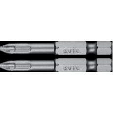 KRAFTOOL X-Drive PH2, 50 мм, 2 шт, торсионные биты (26121-2-50-2)