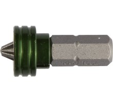 KRAFTOOL Magnet-X PH2, 25 мм, 1 шт, бита с магнитным держателем-ограничителем (26128-2-25-1)