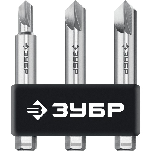 ЗУБР 3 шт, набор экстракторов поврежденного крепежа (26700-H3)