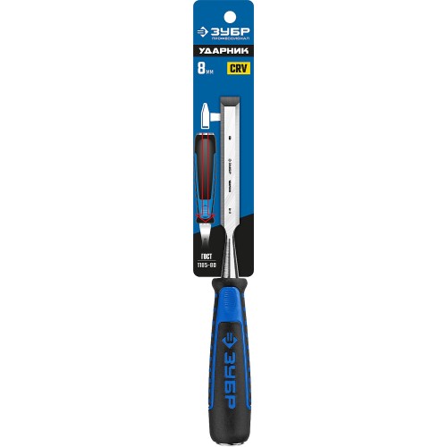 ЗУБР Ударник, 8 мм, стамеска-долото, Профессионал (18097-08)