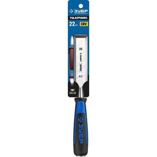 ЗУБР Ударник, 22 мм, стамеска-долото, Профессионал (18097-22)