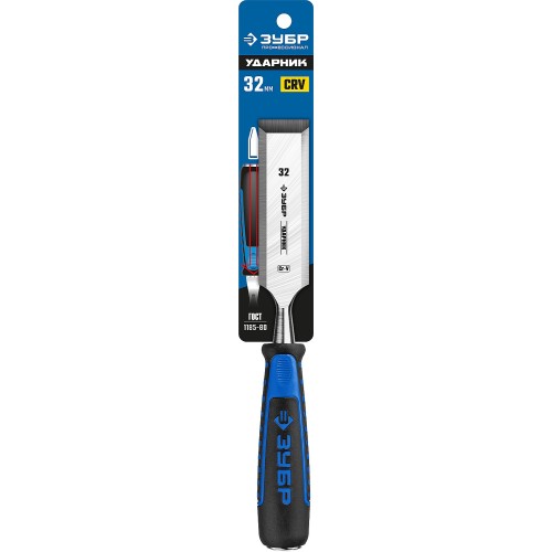 ЗУБР Ударник, 32 мм, стамеска-долото, Профессионал (18097-32)