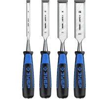 ЗУБР Ударник, 4 предм, набор стамесок-долот, Профессионал (18097-H4)