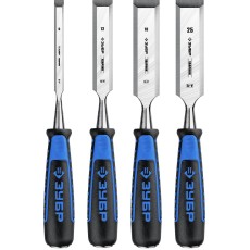 ЗУБР Ударник, 4 предм, набор стамесок-долот, Профессионал (18097-H4)