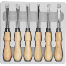 ЗУБР 6 предм, фигурные стамески, Профессионал (18373-H6)
