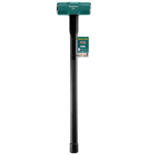KRAFTOOL Steel FORCE, 5 кг, кувалда со стальной удлинённой обрезиненной рукояткой (2009-5)