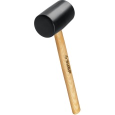 ЗУБР 680 г, чёрная, резиновая киянка (2050-75)