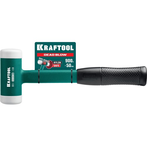 KRAFTOOL Dead Blow 50 мм, 900 г, безынерционный молоток (2078-50)