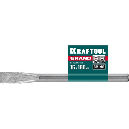 KRAFTOOL Grand, 16 х 180 мм, слесарное зубило по металлу (2103-16)