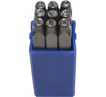 ЗУБР 6 мм, арабские, штамповочные цифровые клейма, Профессионал (21501-06)