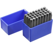 ЗУБР 5 мм, кириллица, штамповочные буквенные клейма, Профессионал (21503-05)