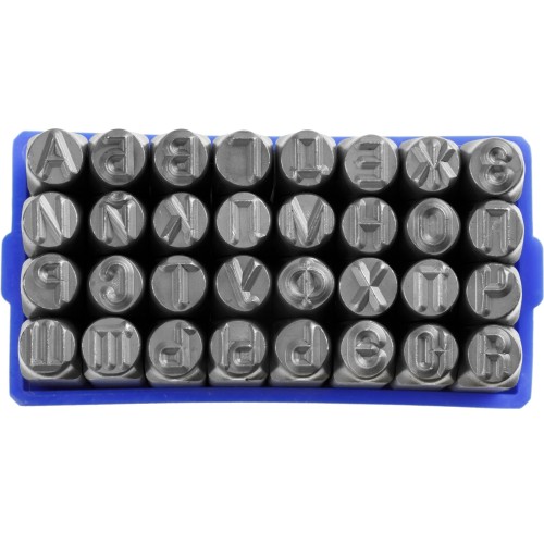 ЗУБР 5 мм, кириллица, штамповочные буквенные клейма, Профессионал (21503-05)