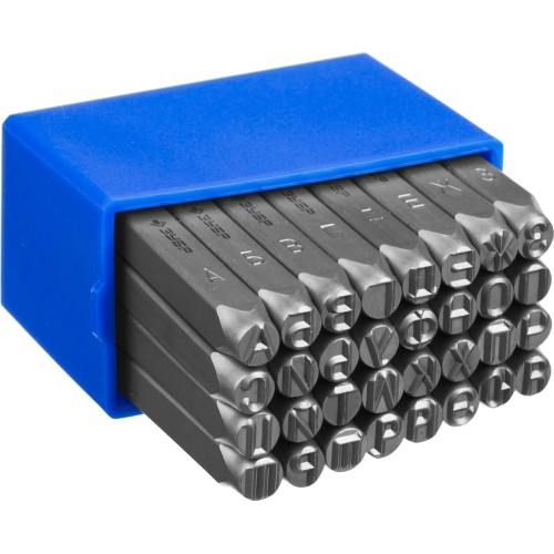 ЗУБР 6 мм, кириллица, штамповочные буквенные клейма, Профессионал (21503-06)