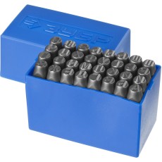 ЗУБР 8 мм, кириллица, штамповочные буквенные клейма, Профессионал (21503-08)