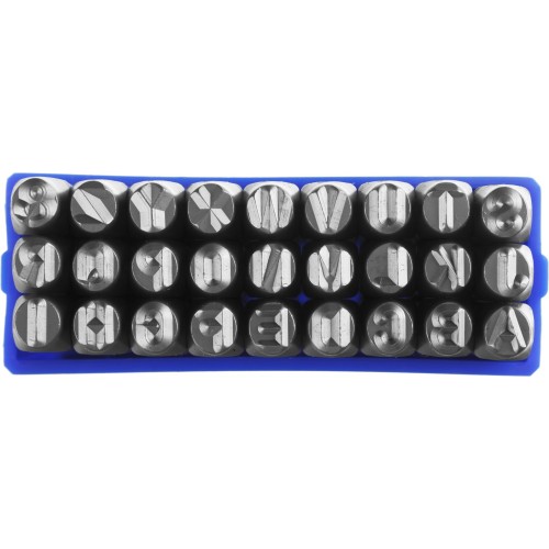 ЗУБР 5 мм, латиница, штамповочные буквенные клейма, Профессионал (21505-05)