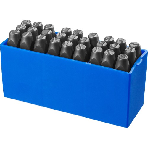 ЗУБР 8 мм, латиница, штамповочные буквенные клейма, Профессионал (21505-08)