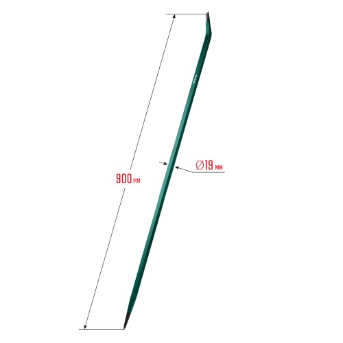 KRAFTOOL 900 мм, 19 мм, монтажный лом (21807-90)